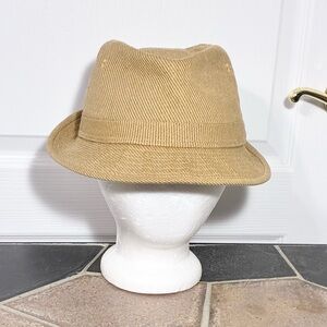 Y2K Aldo Textured Cotton Fedora Tan Men’s 57cm (Medium)